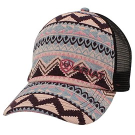 M&F Ladies Cap Tribal Print Pink