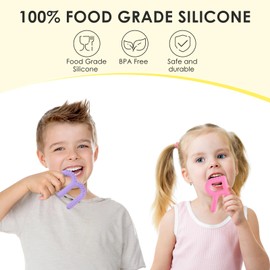 ERKOON Sensory Chew Toys for Autistic Children, 2 Pack Silicone Chewy Tube Oral Motor Tools for Sensory Kids with Autism, Biting, ADHD, SPD, Chewies with Special Needs, Teething Sticks Toys