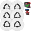 Bonison 6-Pack Spin Mop Head - Compatible with Vielde Easy