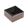 7Pcs Hollow Punch Cutter Squared Design High Carbon Steel Multipurpose