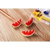 speed mao Cute Watermelon Watermelon Ceramic Chopsticks Rest Caratory, 2