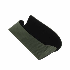 Megan 2236-04 Men's Stylish Slim Slim Compact Aluminum Semi-Hard Glasses Case Green