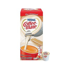 Nestle 35110 Coffee-Mate Original Flavor Creamer, Single Serve Portions, 50/Box