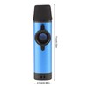 Kazoo Professional Aluminum Adjustable Tone Musical Instrument with 5Pcs Flute