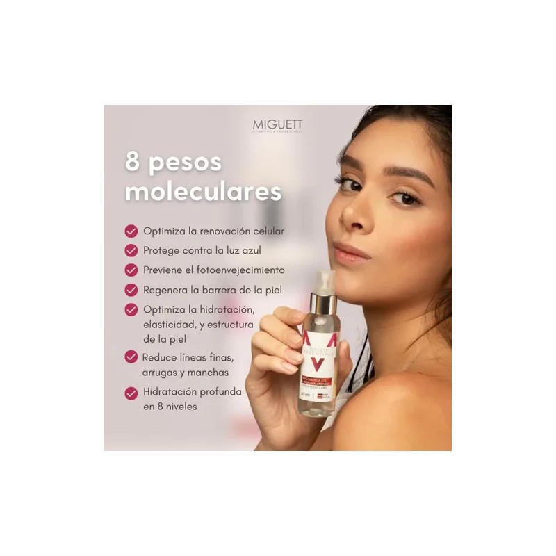 Mist Facial Niacinamida 10% + Ácido Hialurónico Miguett 60ml Todo