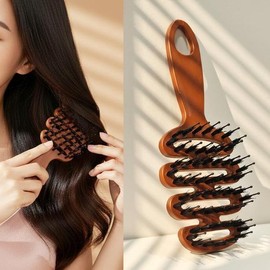 Anti-tangle volume hairbrush comb / 엉킴방지 볼륨 헤어브러쉬 빗