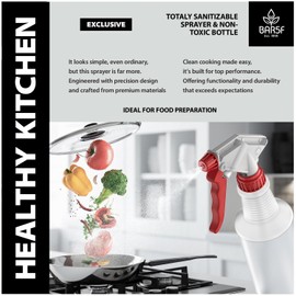 Bar5F Spray Bottle 16-Ounce for BBQ Grilling Smoking & Baking Food Grade Grill Spritzer Meat Smoker Butchers Tools & Chef Gadgets (1)