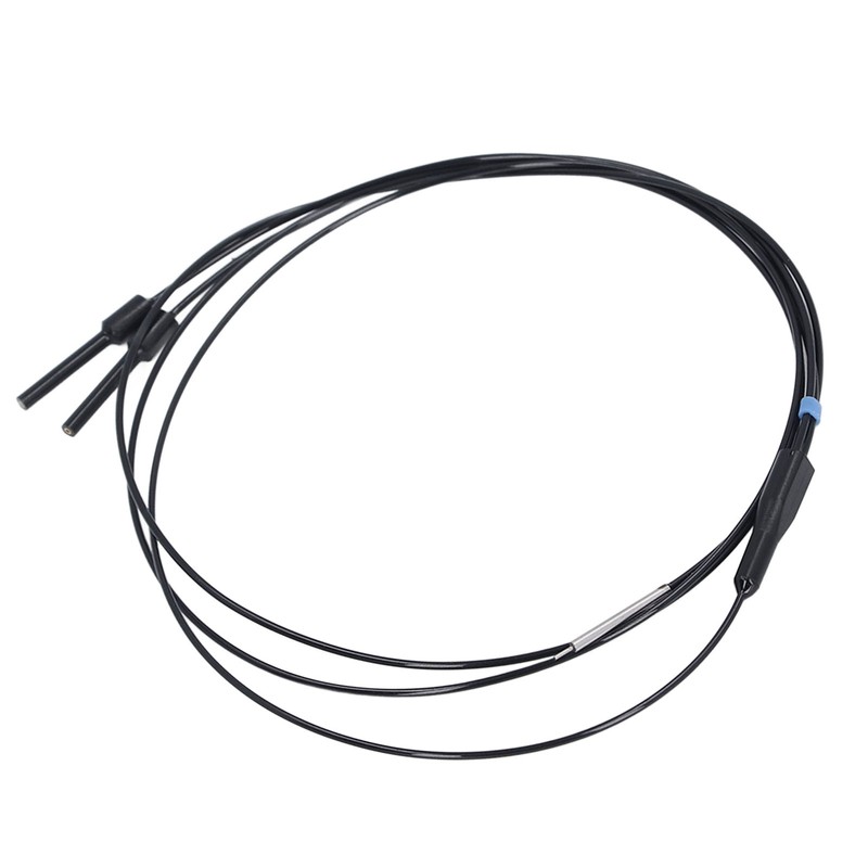 2PCS Fiber Optic Sensor 0‑46mm Detection Distance Tube Reflective Optical