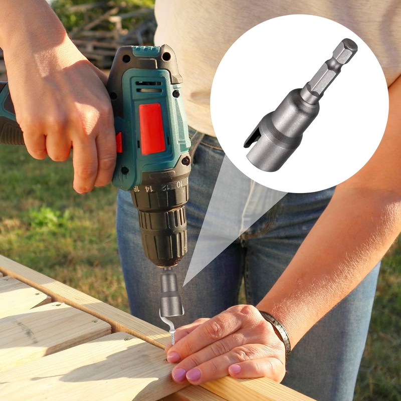Pndeyo Wing Nut Socket, Steel Power Wing Nut Driver Set,