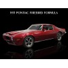 1973 Pontiac Firebird Formula in Deep Red NEW METAL SIGN: 12x16" Ships Free