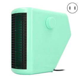 Portable Heater Mini Desktop Quick Heat Intelligent Temperature Control Space Heater for Home Office Green US Plug 110V