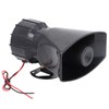 130DB Siren Speaker 60W High Power Alarm Horn Indoor Outdoor