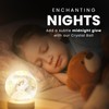 CUQOO 6cm 3D Astronaut Crystal Ball Night Light - LED