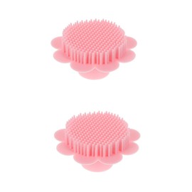 GLEAVI 2pcs Bath Brush Soft Scalp for Newborns Gentle Hair Washing Tool Comfortable Bath Cleaning Brush for Boy Girl