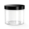 20pcs 16 oz Plastic Jars with Lids, Food Grade Round