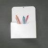 KJKVIVH 3 Pack Magnetic File Holder, Size Refrigerator Storage Pocket