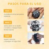 2PC Jabón de depilación de cabello gris natural, champú para