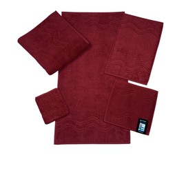 Cashmere, Frottier-Handtuch-50x100 cm, Uni, vino