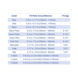 Kids Half Finger Sports Gloves with Grip - Non-slip Gel Monkey Bar Glove, Protective Dirt Bike, Cycling, Fishing, Climbing, Gymnastics Glove for Boys Girls