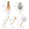 Matcha Whisk Set Traditional Matcha Tool Set with Bamboo Whisk,Bamboo