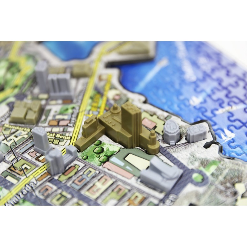4D Cityscape 4D Macau China Puzzle