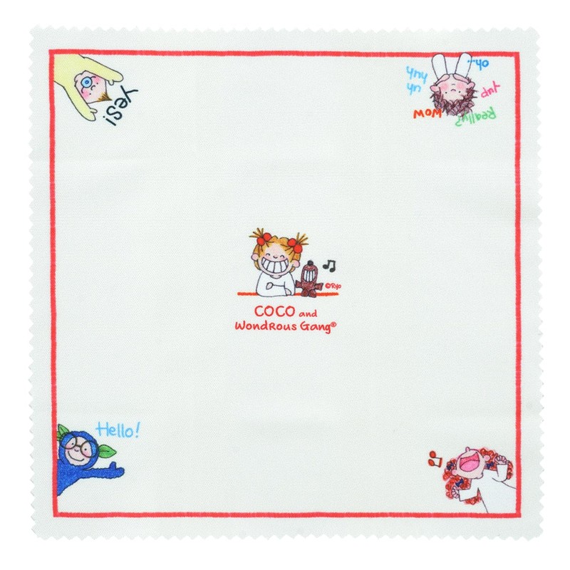 Coco-chan Greeting Life Glasses Case Friends RYZ-1086 Red