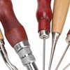 Leather Working Kit DIY Making High Carbon Steel Wooden Handles