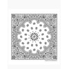 HabaHank Classic Paisley [White]