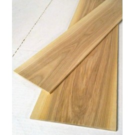 Pack of 3 Black Ash 1/8" Thick, Up to 6" Wide, 24" Long. You Choose Width. Thin Solid Wood Lumber Made by Wood-Hawk (1/8 x 6 x 24)