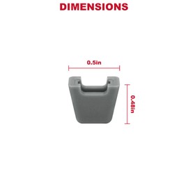 42-38-0142 nailer No-Mar tip Fits for Milwaukee 2742-20 2743-20 nailer, Nose cushion no mar tip For M18 battery nailer Magazine Assemblies