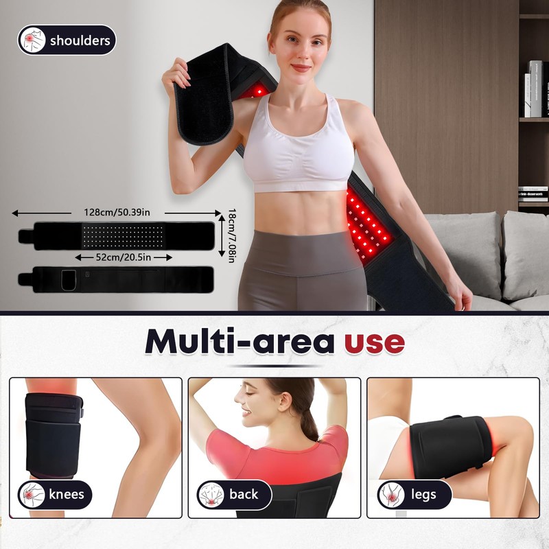 Lumalean Pro Slimming Belt, Adjustabl Belts for Toning, Contouring Relaxation