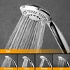 GRIFEMA COMPLENTOS-G803SE Water-Saving Hand Shower, 5 Jet Types, Shower Head