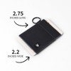 Slim Minimalist Elastic Wallet for Men & Women | Small