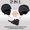 Milwaukee Helmets MPH9831DOT Rascal 3/4 Open Face Gloss Black 2