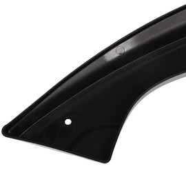 cciyu Rear Bumper Lower Side Splitters Apron Valance Compatible For 2016-2019 for Honda Civic Sedan, 2PCS PP Glossy Black Rear Bumper Lower Side Lip Canards Diffuser Splitter Apron Valence