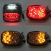 Eagle Lights Layback Red LED Tail Light for Harley Softail