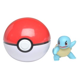 BANDAI Pokémon-Poké Ball & his 5 cm Squirtle, WT97642