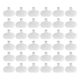 Cable Labels by Wrap-It Storage, Regular, White (36 Pack) - Write On Cord Labels, Wire Labels, Cable Tags and Wire Tags for Cable Management and Electronics, Computers. Great Stocking Stuffer