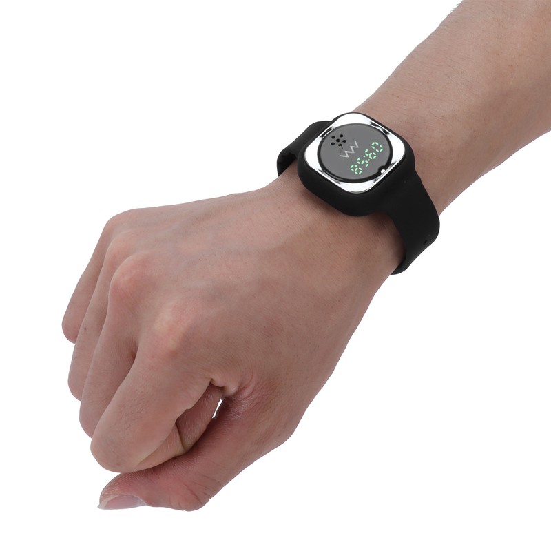 Ultrasonic Mosquito Repellent Bracelet with Time Display Anti Mosquito Wristband