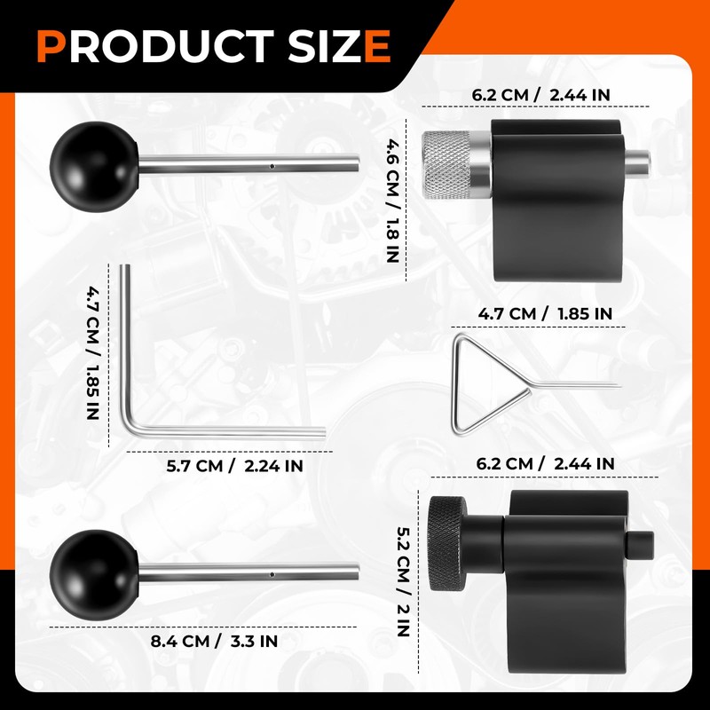 GEARLEADER Diesel Engine Timing Crankshaft Locking Tool Kit For VW