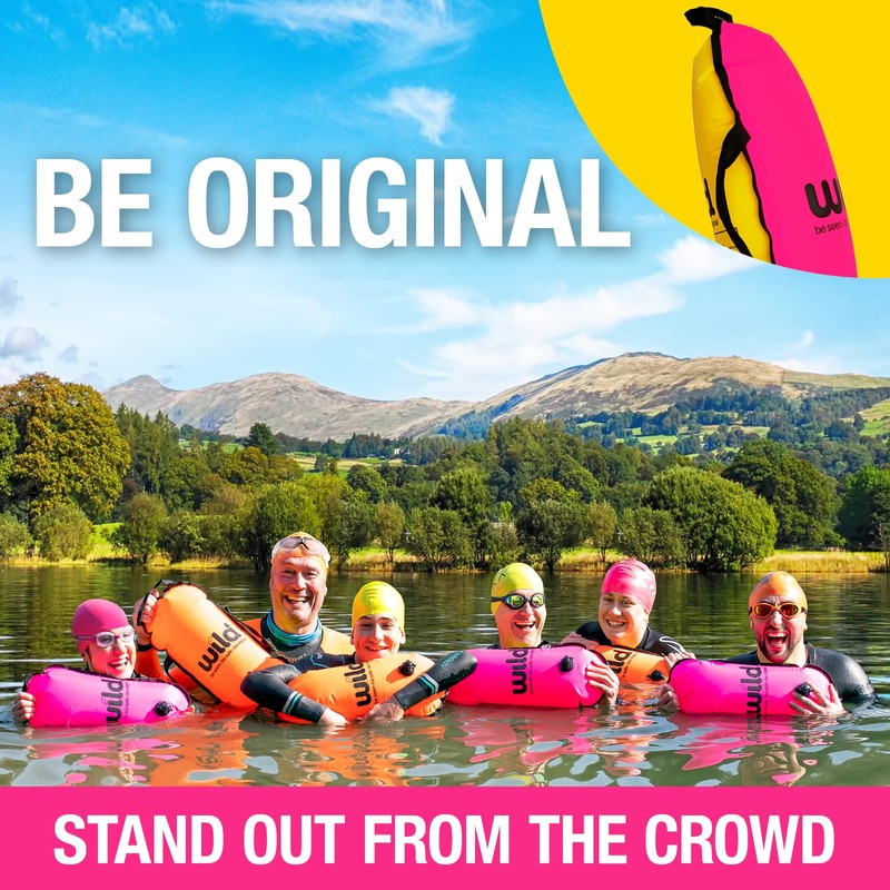 Dippy Wild Swimming Float | Swim Buoy | Tow Float