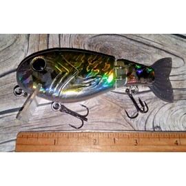 CCL #R COPY of Throwback Bait Wake Walker - Wake Swimbait, Walk or Crank 2 segments!