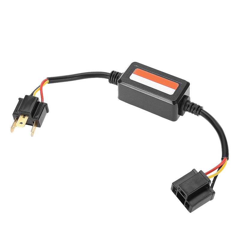 2pcs Car LED Headlight Decoder Radio Audio Anti Interference Error