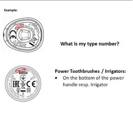 Braun Oral-B Replacement Power Handle, D20 Plus Black 6 Mode Type 3765