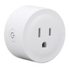Mini Remote Control Outlet Wall Mounted 16A Anti Interference Wireless