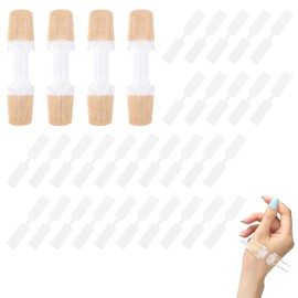 34 Stück Klammerpflaster Wundnahtstreifen-Strips Klammerpflaster,Leicht,Atmungsaktiv und Hautfreundlich,Einfach zu Bedienen,für Wilde Überlebensfahrten,Camping,Wandern und Vielfältige Gelegenheiten