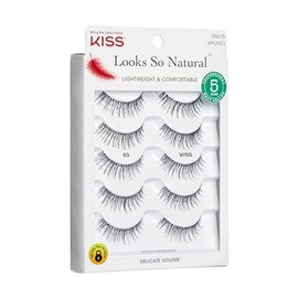 Kiss Products No. 03 Ever EZ Lashes, 10 Count