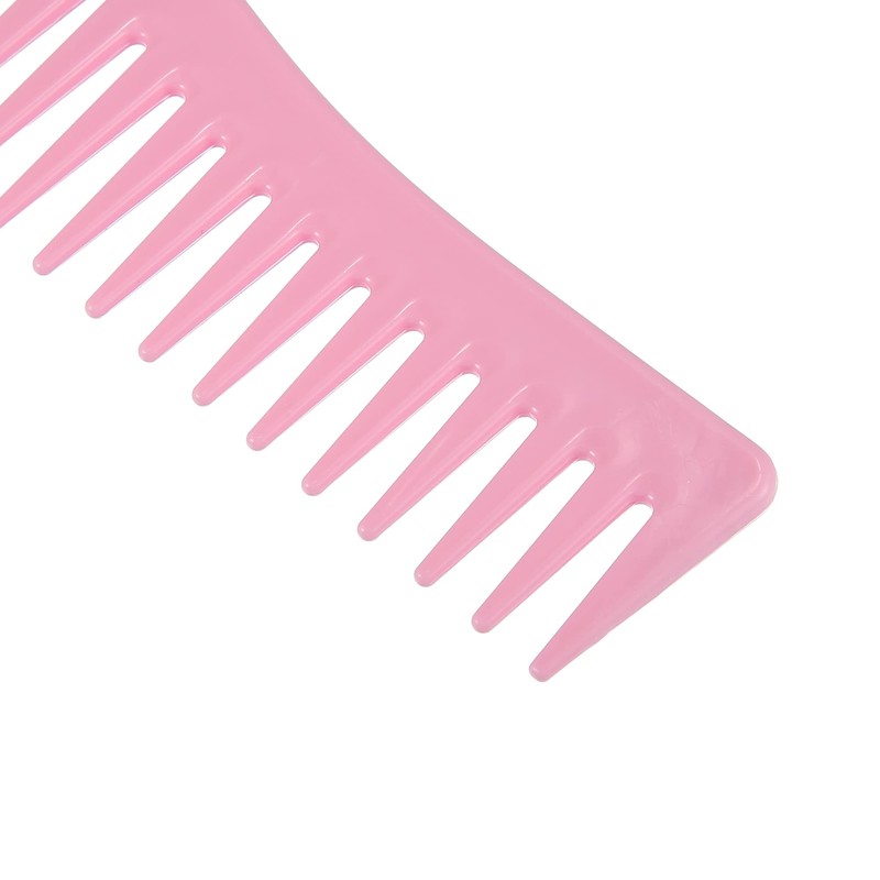 VOCOSTE Wide Tooth Hair Comb Multi-Purpose Tangle Free Plastic Cherry