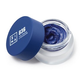 3INA MAKEUP - Vegan - Cruelty Free - The Cream Eyeshadow 836 - Dark Blue - 24H Longwearing & Waterproof Formula - Fast Drying Formula - Highly Pigmented - Matte and Shimmer Finish