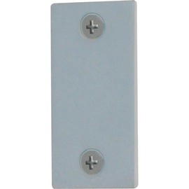 Defender Security U 9520 Edge Filler Plate, 1-Inch, Gray Steel